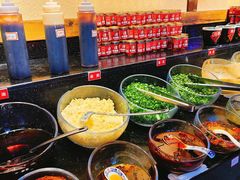 自助调料区-来涮蜀鲜货火锅串串香(菜市口店)