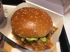 香辣鸡腿堡ST-肯德基(新塘乐购店)
