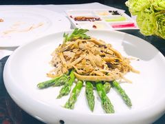 黑松露炒芦笋和笋衣-大董(阜成路店)