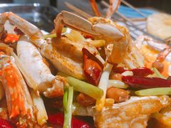 辣炒螃蟹-潮庭·大连海鲜·炭火烧烤·扇贝王(大连店)