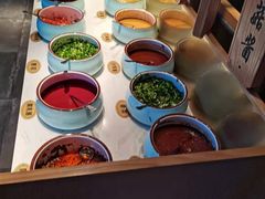 自助调料区-周渝食惦酸菜鱼(青浦店)