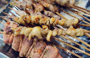 Honey-glazed Chicken Skin