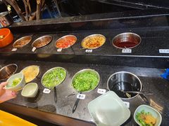 自助调料区-海吃海喝海鲜烤肉炭火主题自助餐(朝阳店)