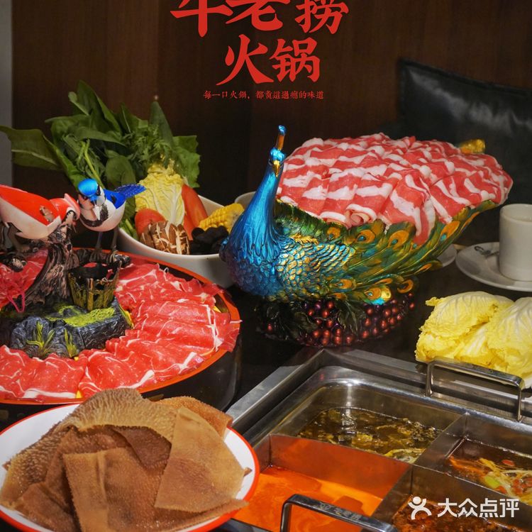 大口炫肉的过瘾四宫格|鸭血豆腐|扯面随便吃