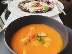 南瓜带子汤-瑞吉酒店 · Elba 欧尔巴意大利餐厅· 精致意餐·云端聚会