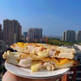 鲜虾芝士三明治🥪好吃美味不翻车！[调皮]