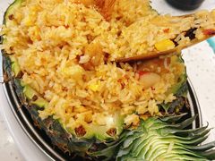 原只菠萝海鲜焗饭-明园茶餐厅(沙头角店)