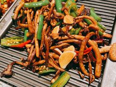 茶树菇炒八爪鱼-桂满陇-十里风荷(合生汇店)