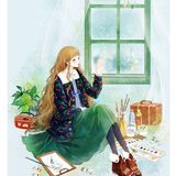 一起来人物画里感受春天吧~[加油]