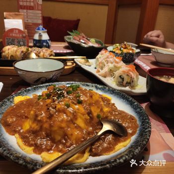 主食餐品的分量非常的足！