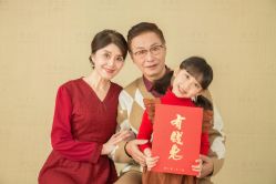 -时光纪亲子全家福照相馆(静安店母女写真父母纪念照)