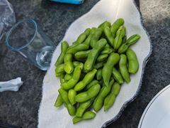 盐水毛豆-万景饭店·鱼街农家菜