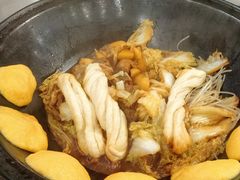 -粘豆包柴火铁锅炖