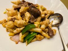 藕尖炒牛肉-沙龙酒家