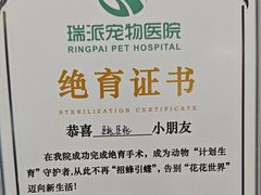 -瑞派紫金宠物医院24小时·骨科·中兽医·重症转诊中心(番禺大石院)
