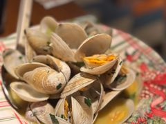 黄油马沙拉酒煮新鲜蛤蜊-弗兰克牛排西餐厅Ribone steak house(柠檬花园店)