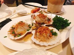 蒜泥粉丝蒸扇贝-无招牌海鲜餐厅(滨海艺术中心店)