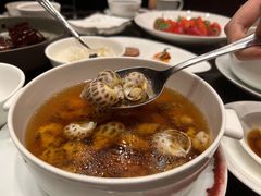 古越陈酿煮花螺-杭州西子湖四季酒店·金沙厅