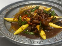 -海派美食·家宴海鲜青岛菜·石锅鲽鱼头(东方城店)