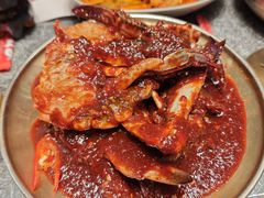 -草家酱蟹炭火烤肉店(珲春南路二店)
