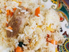 新疆抓饭-新疆巴州金丝特餐厅(大钟寺店)