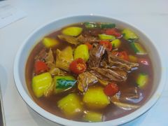 鲍汁崩沙腩-新仙清汤牛腩(铜锣湾店)