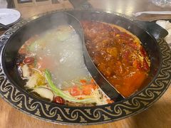 -小志家.鲜牦牛肉牛杂火锅野生菌汤锅