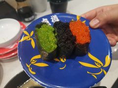 三色飞鱼籽-京樽回転寿司(奥林匹克店)