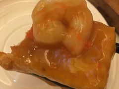 铁板虾仁豆腐-蓝天宾馆·融合菜·宴席(解放大道店)