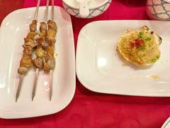 只放盐的羊肉串-红柳枝滩羊烧烤·非遗