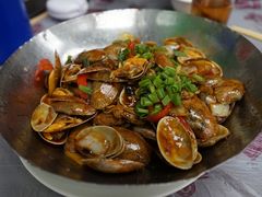 豉椒炒花甲-凤城康记饭店