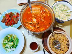 青菜豆腐羹-然一素食餐厅(马利来广场店)