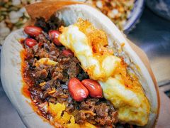 蛋菜夹馍-老马家马蓉蛋菜夹馍·腊牛肉夹馍(回民街店)