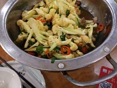 干锅有机花菜-北疆饭店(宝龙店)
