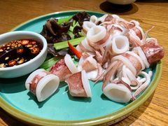 水煮鲜鱿-八闽饭店闽南小镇(铁西店)