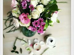 精致插花2-谷莠子花艺·气球派对·绿植造景·花艺沙龙(金光华广场店)