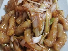 葱烧蹄筋-青岛锅贴(四流中路店)