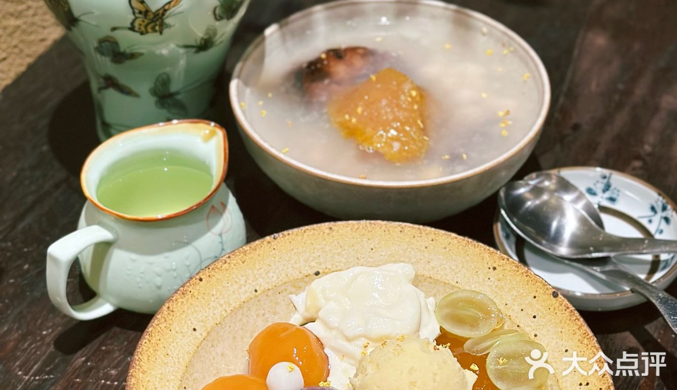 夏日的浪漫社区甜品小铺🍯莲花富芋糖水