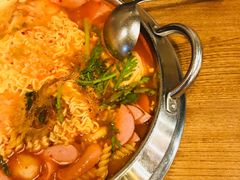 部队锅-包装马车·韩国料理·포장마차