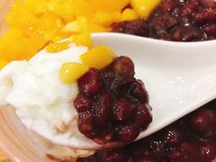 红豆芒果双皮奶-芬芳甜品(体育东横街店)
