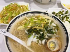 青咸菜目鱼汤面-老地方面馆(思南路店)