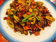 干煸三样-闯关东东北农家菜(崂山石老人店)