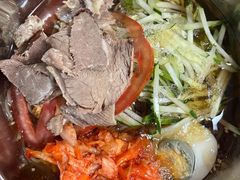 -吉林延边牛肉汤饭，大冷面