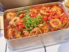 -热火朝天鲜切牛肉火锅(南强街巷店)