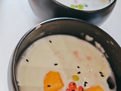 蝶豆花酸奶水果粒-天龙宝严素食馆(大兴善寺店)