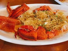 蒜蓉粉丝蒸大龙虾-南海渔家•海鲜•正宗海南菜(海棠湾店)