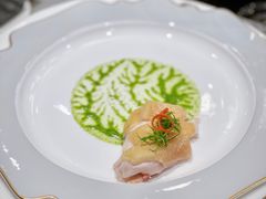 白切清远鸡.护国菜姜葱汁-潮隐·东园现代潮菜