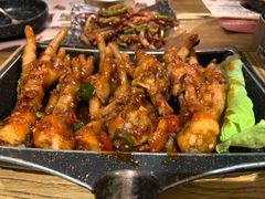 火辣鸡爪-冰川延边料理·炭烤串(原小木屋店)
