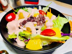 黄桃黄桃沙拉-猪啊牛呀羊啊铜盘烤肉(正大广场店)