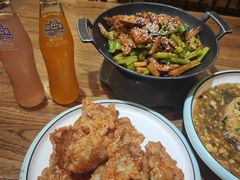 -东来菜馆•手抓海鲜家常菜•海鲜锅贴(鸽子窝店)
